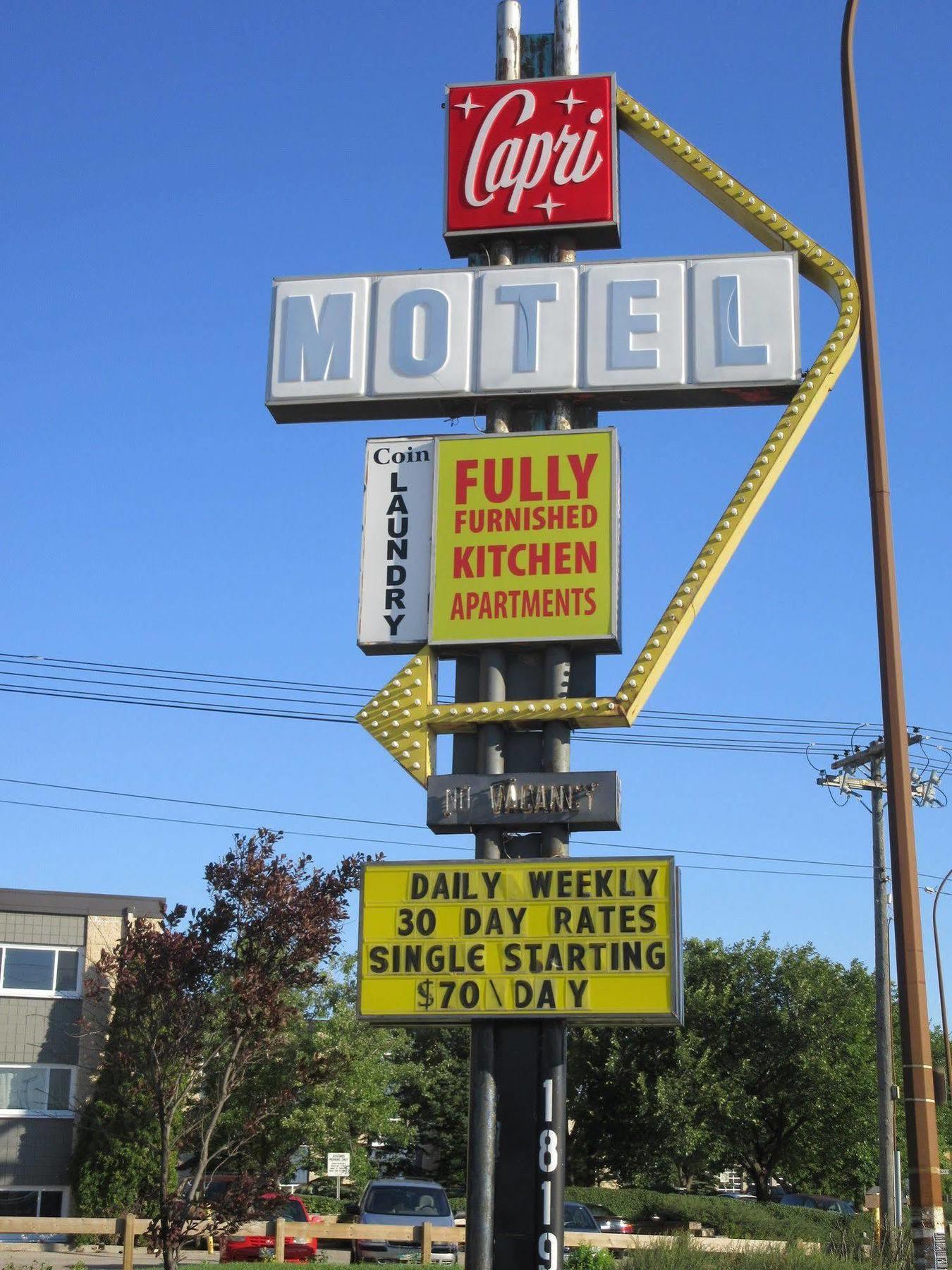 The Capri Motel Winnipeg Kültér fotó
